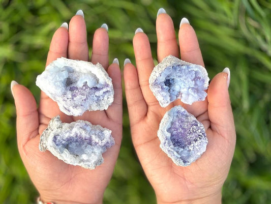 Spirit Flower Geodes. A new rare and exciting addition to the mineral world !
