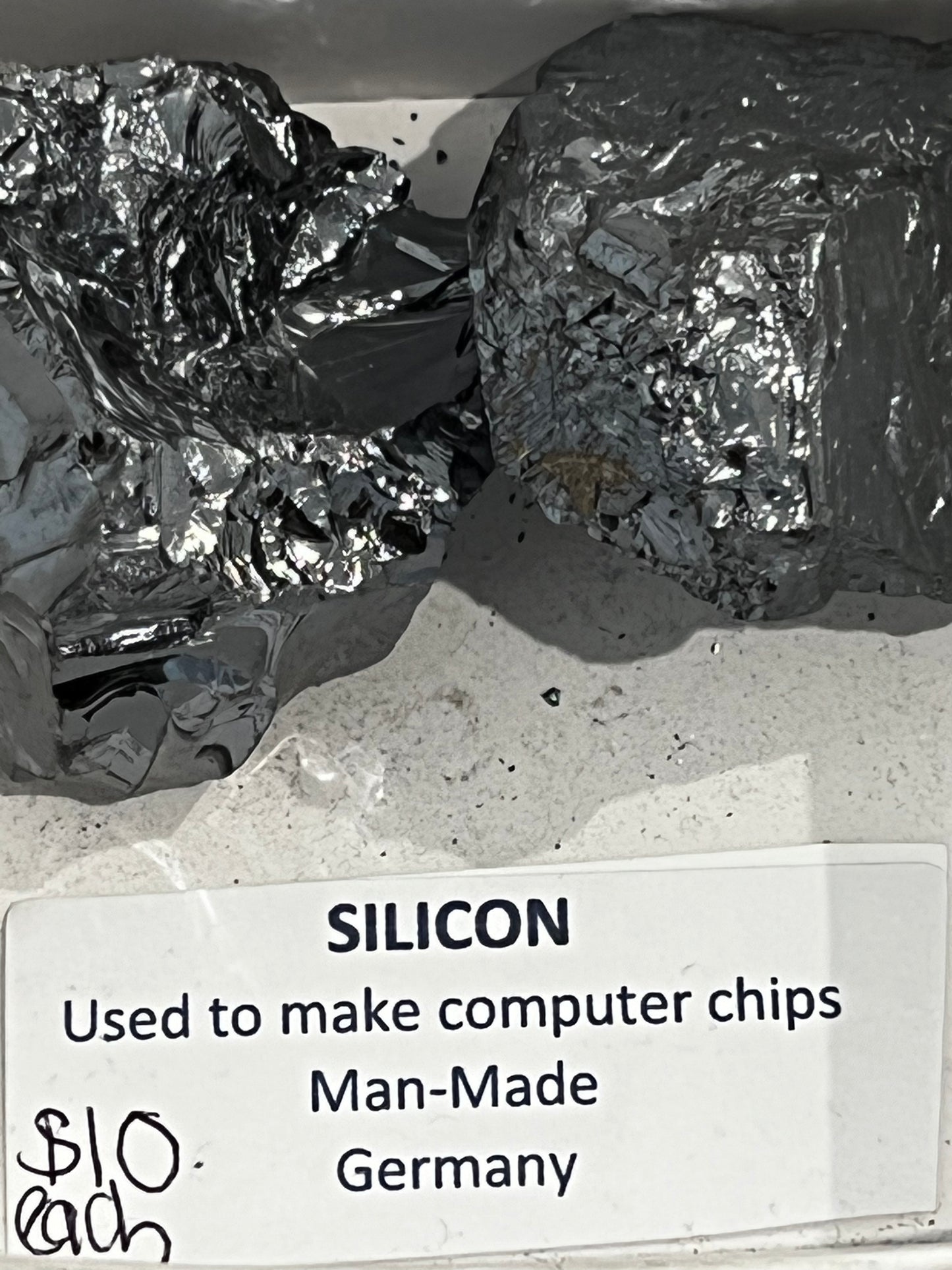 Silicon (man made )
